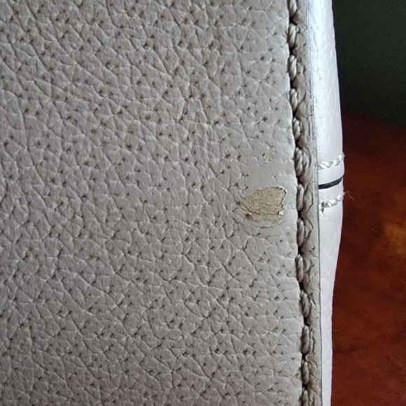 Kate Spade Grove Street Carli Taupe Leather Satchel - Picture 12 of 14